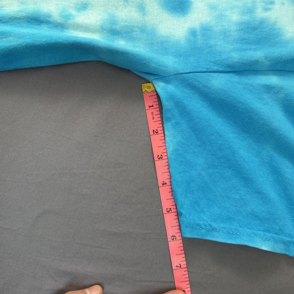 Biggie Smalls Shirt Mens Medium Blue Tie Dye Mo Money Mo Problems Rap Hip Hop - Picture 6 of 8